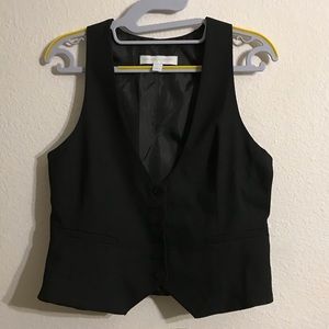 Black womens vest